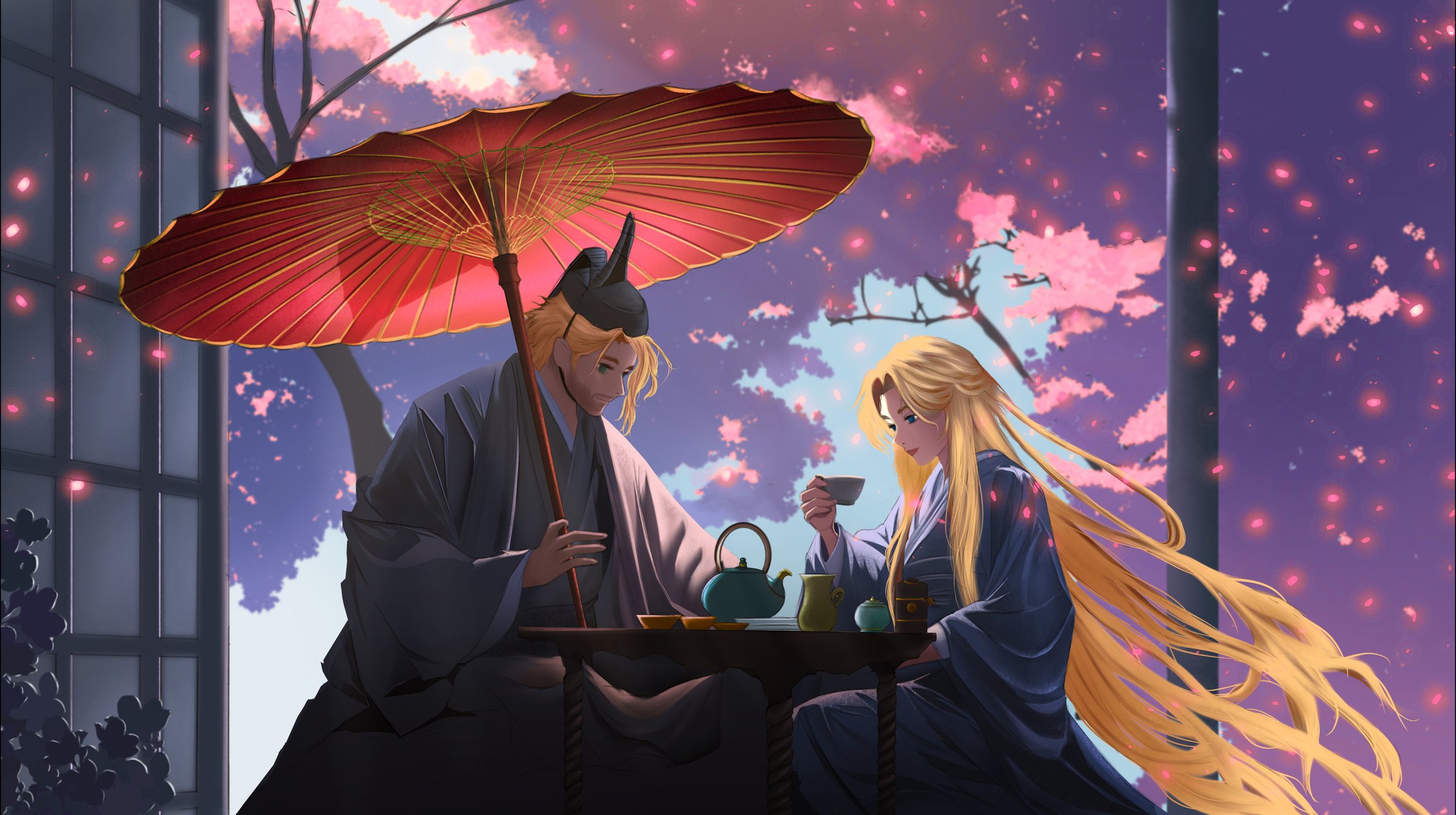 Alice in Otherland II — Illustration by Zeeshan Ahmad
