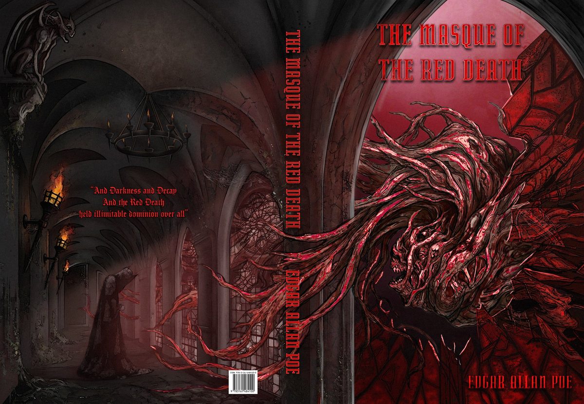 The Masque of the Red Death — Illustration by Zeeshan Ahmad