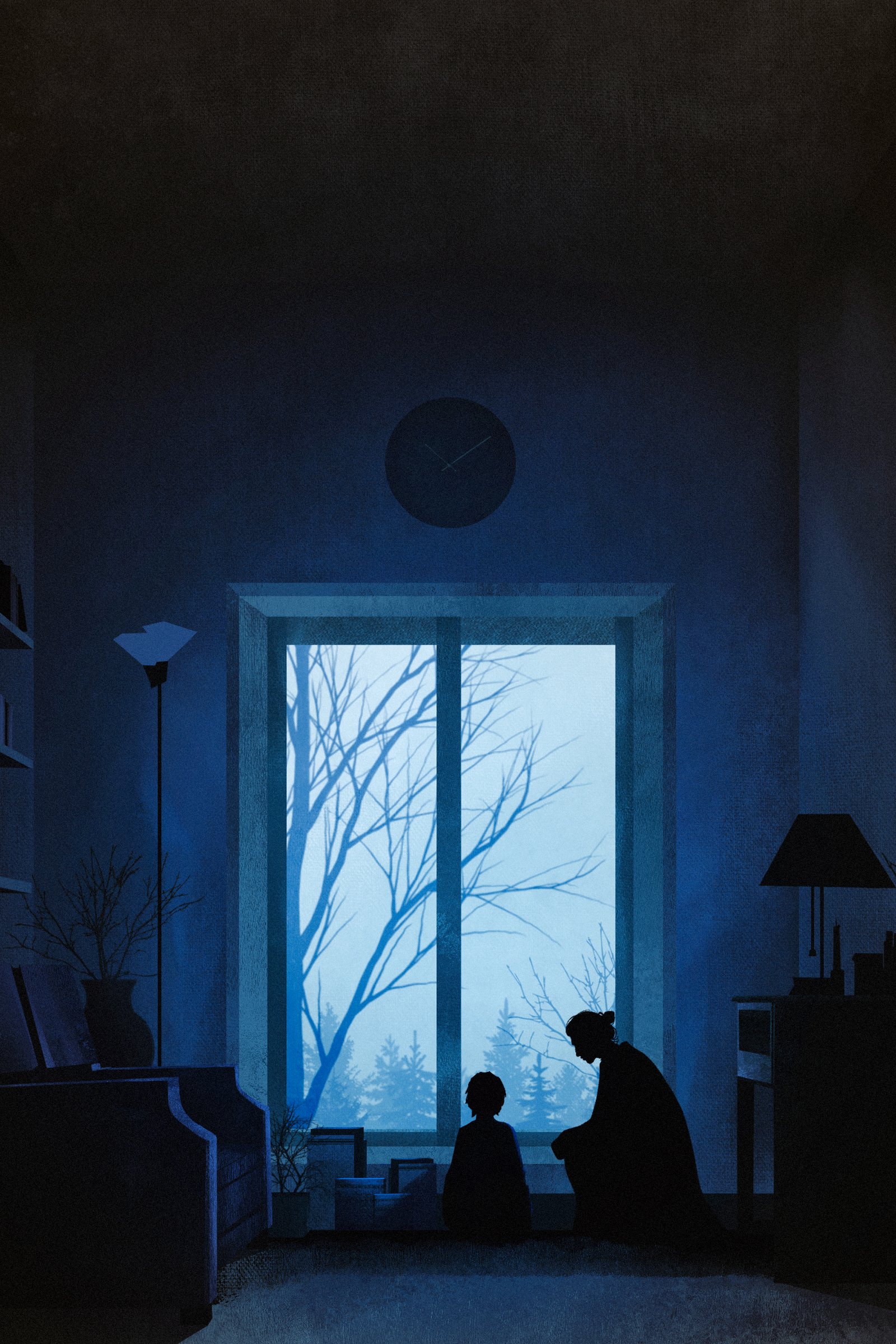 Quiet Hours — Illustration by Zeeshan Ahmad