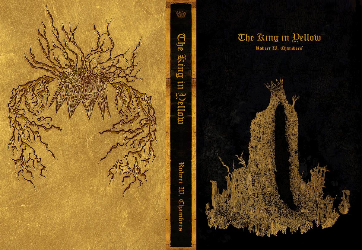 The King in Yellow — Illustration by Zeeshan Ahmad