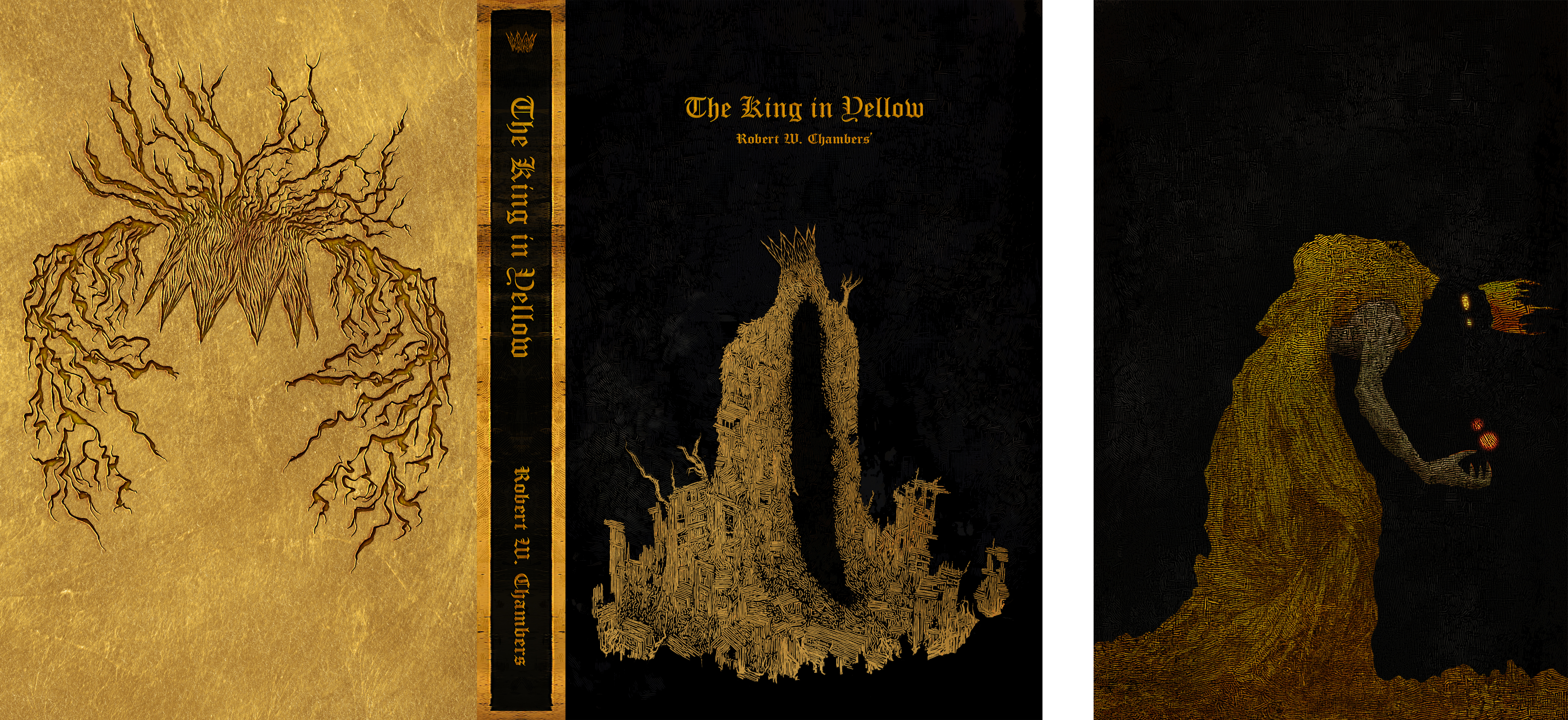The King in Yellow — Illustration by Zeeshan Ahmad