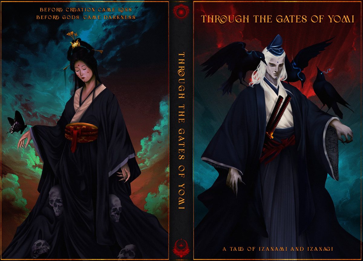 Through the Gates of Yomi — Illustration by Zeeshan Ahmad